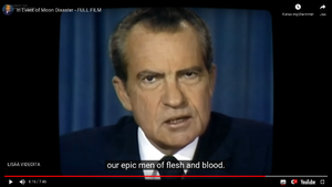 Appearance of Richard Nixon stolen by the Center for Advanced Virtuality of MIT for their awareness raising project In The Event of Moon Disaster 2020 screenshot at 376s.png
